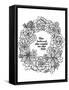 Botanicals 14-KCDoodleArt-Framed Stretched Canvas