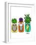 Botanicals 18 - Color-KCDoodleArt-Framed Giclee Print