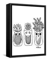 Botanicals 18-KCDoodleArt-Framed Stretched Canvas