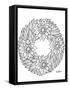 Botanicals 19-KCDoodleArt-Framed Stretched Canvas