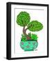 Botanicals 25 - Color-KCDoodleArt-Framed Giclee Print