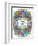 Botanicals 28 - Color-KCDoodleArt-Framed Giclee Print