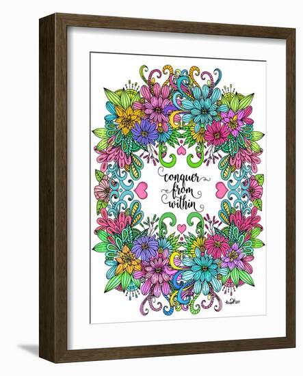 Botanicals 28 - Color-KCDoodleArt-Framed Giclee Print