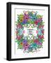 Botanicals 28 - Color-KCDoodleArt-Framed Giclee Print