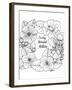 Botanicals 29-KCDoodleArt-Framed Giclee Print