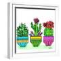 Botanicals 34 - Color-KCDoodleArt-Framed Giclee Print