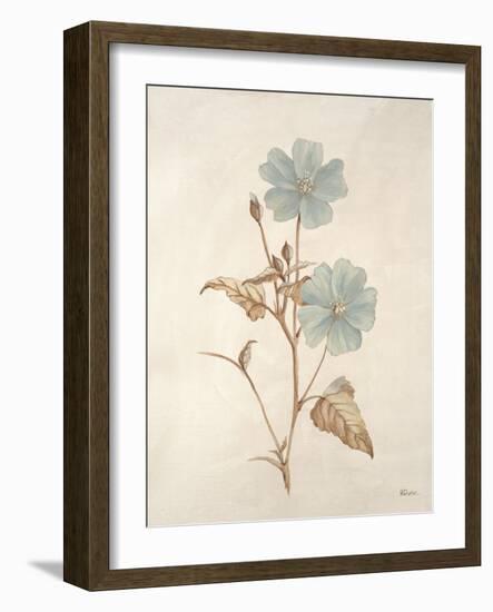 Botanicals Series Blue I-Rikki Drotar-Framed Giclee Print