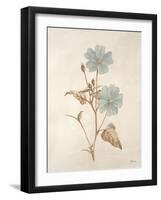 Botanicals Series Blue I-Rikki Drotar-Framed Giclee Print