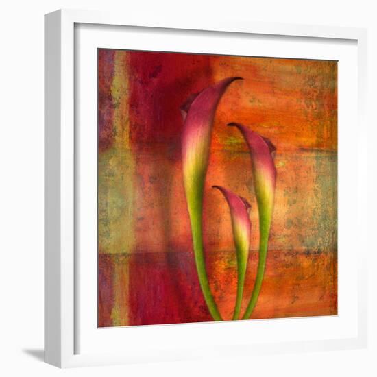 Botanicals Still Life with Lillies-Trigger Image-Framed Photographic Print