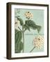 Botanique Bleu I-Hugo Wild-Framed Premium Giclee Print