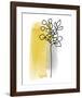 Botanique en Gris 3-Bronwyn Baker-Framed Art Print