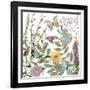 Botanique Refresh 1-Color Bakery-Framed Giclee Print