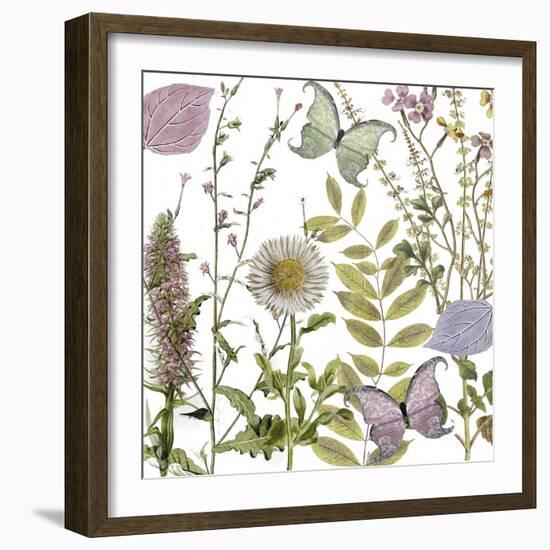 Botanique Refresh 2-Color Bakery-Framed Giclee Print