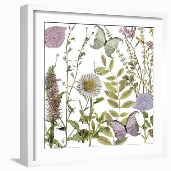 Botanique Refresh 2-Color Bakery-Framed Giclee Print