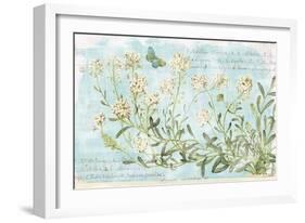 Botany Blue I-Sue Schlabach-Framed Art Print