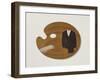 Botero Gets Dressed, 2016-Holly Frean-Framed Giclee Print