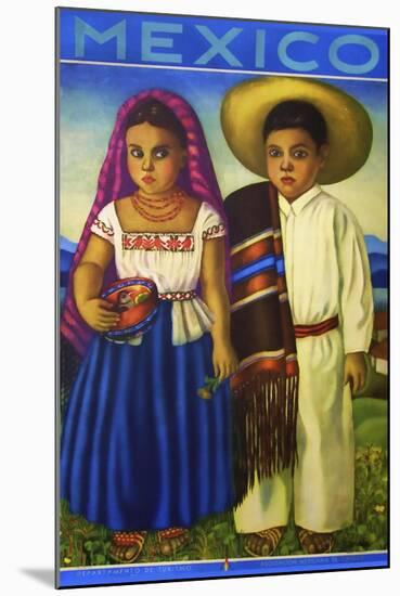 Botero Mexico-null-Mounted Giclee Print