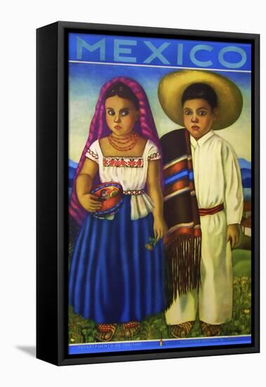 Botero Mexico-null-Framed Stretched Canvas