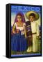 Botero Mexico-null-Framed Stretched Canvas