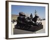 Botero Sculpture, Praca Do Comercio, Lisbon, Portugal, Europe-Ken Gillham-Framed Photographic Print