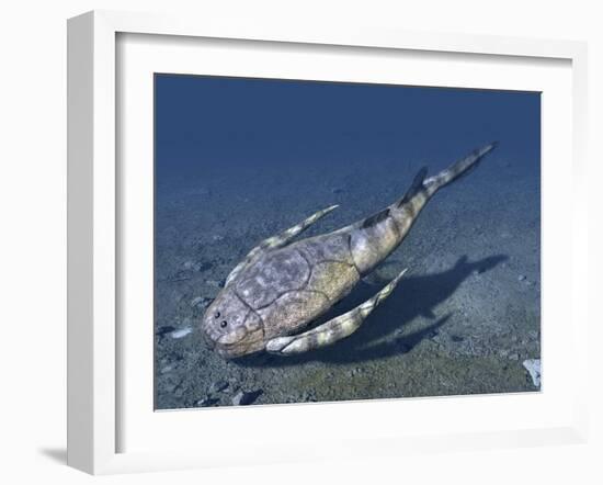 Bothriolepis Is an Extinct Placoderm from the Late Devonian of Canada-Stocktrek Images-Framed Art Print