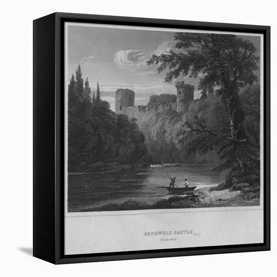 'Bothwell Castle, Clydesdale', 1814-John Greig-Framed Stretched Canvas