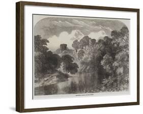 Bothwell Castle, on the Clyde-Samuel Read-Framed Giclee Print