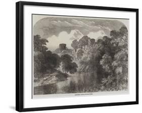 Bothwell Castle, on the Clyde-Samuel Read-Framed Giclee Print