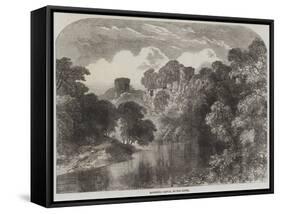 Bothwell Castle, on the Clyde-Samuel Read-Framed Stretched Canvas