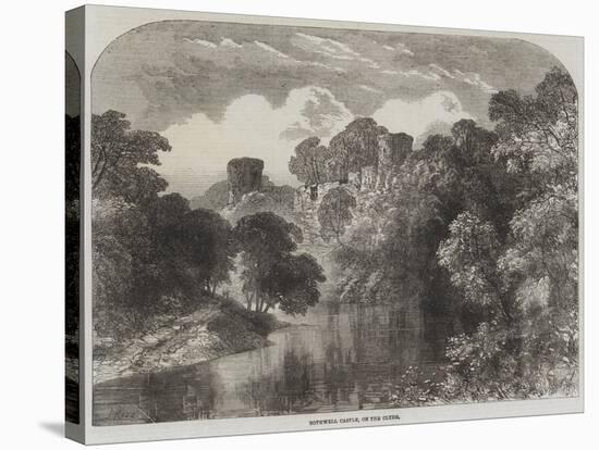 Bothwell Castle, on the Clyde-Samuel Read-Stretched Canvas