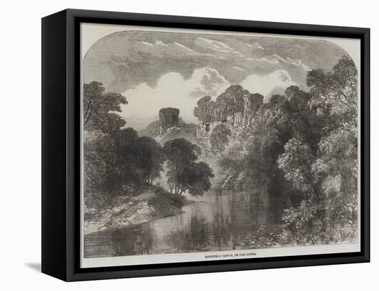 Bothwell Castle, on the Clyde-Samuel Read-Framed Stretched Canvas