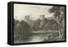 Bothwell Castle, River Clyde-Joseph Bartholomew Kidd-Framed Stretched Canvas