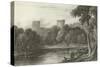 Bothwell Castle, River Clyde-Joseph Bartholomew Kidd-Stretched Canvas