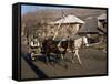 Botiba Village, Maramuresh Region, Romania-Liba Taylor-Framed Stretched Canvas