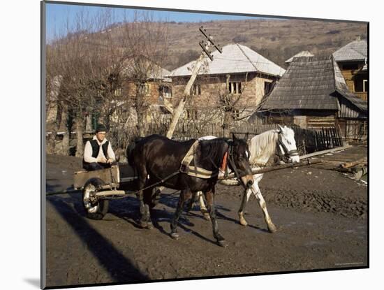 Botiba Village, Maramuresh Region, Romania-Liba Taylor-Mounted Photographic Print