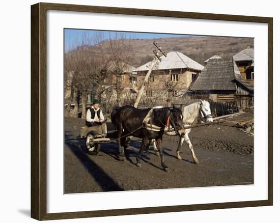 Botiba Village, Maramuresh Region, Romania-Liba Taylor-Framed Photographic Print