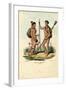 Botocudo Indians, 1863-79-Raimundo Petraroja-Framed Giclee Print