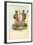 Botocudo Indians, 1863-79-Raimundo Petraroja-Framed Giclee Print