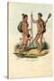 Botocudo Indians, 1863-79-Raimundo Petraroja-Stretched Canvas