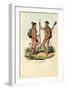 Botocudo Indians, 1863-79-Raimundo Petraroja-Framed Premium Giclee Print