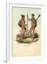 Botocudo Indians, 1863-79-Raimundo Petraroja-Framed Premium Giclee Print