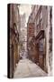 Botolph Alley, London, 1886-John Crowther-Stretched Canvas