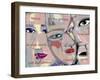 Botox Babes-Diana Ong-Framed Giclee Print