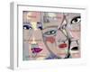 Botox Babes-Diana Ong-Framed Giclee Print