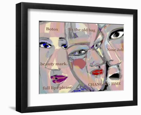 Botox Babes-Diana Ong-Framed Giclee Print