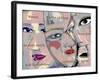 Botox Babes-Diana Ong-Framed Giclee Print