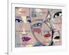 Botox Babes-Diana Ong-Framed Giclee Print