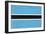 Botswana Flag Design with Wood Patterning - Flags of the World Series-Philippe Hugonnard-Framed Art Print