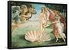 Botticelli- Nascita Di Venere (Birth Of Venus)-Sandro Botticelli-Framed Poster