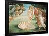 Botticelli- Nascita Di Venere (Birth Of Venus)-Sandro Botticelli-Framed Poster